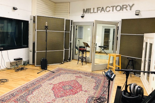 Big recording room at Mazza Mansion/MillFactory